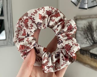 Coletero floral para amantes de las plantas, coletero para el cabello, lazo elástico, ligador para el cabello sin bultos, accesorios para el cabello de larga duración