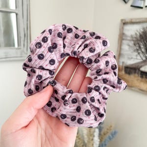 Soot Sprite Scrunchie: Handmade Rib Knit Hair Tie