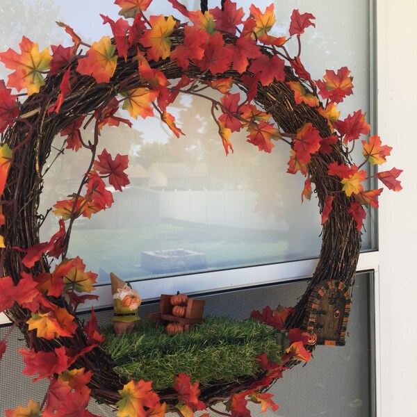 Gnome Herbstkranz