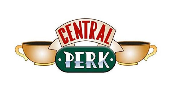 Download Central Perk Logo - Central perk sticker television show ...