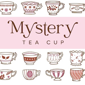 Mystery Vintage Tea Cup & Saucer Set