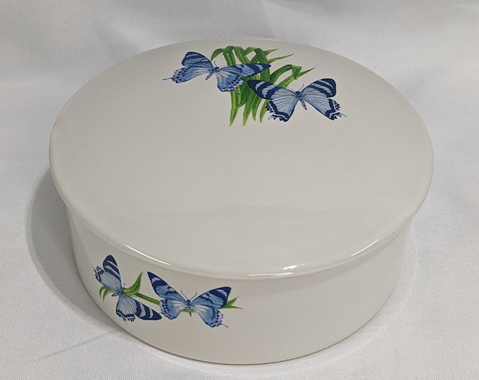 BUTTERFLY Cookie Jar Butterfly Snack Jar Butterfly Canister Etsy