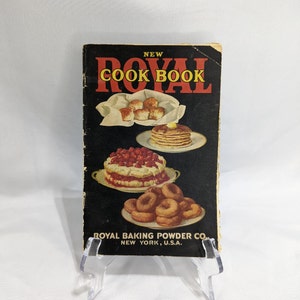 Vintage Royal Baking Powder Promotional Recipe Book - 1922