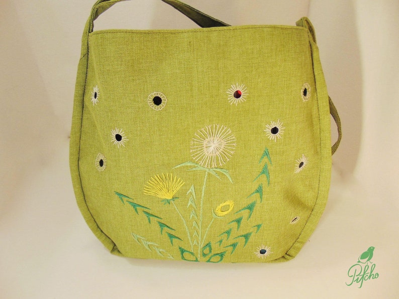 Shoulder Bag tsveta Green Color. A Daily Bag With - Etsy