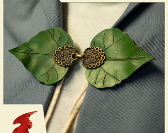 Leather Leaf Decorations