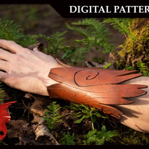 DIGITAL PATTERN: Druid Bark Bracers