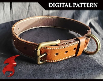 DIGITAL PATTERN: Leather Dog Collar