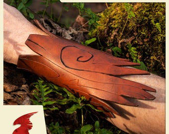 DIGITAL PATTERN: Druid Bark Bracers