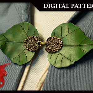 Leather Leaf Decorations