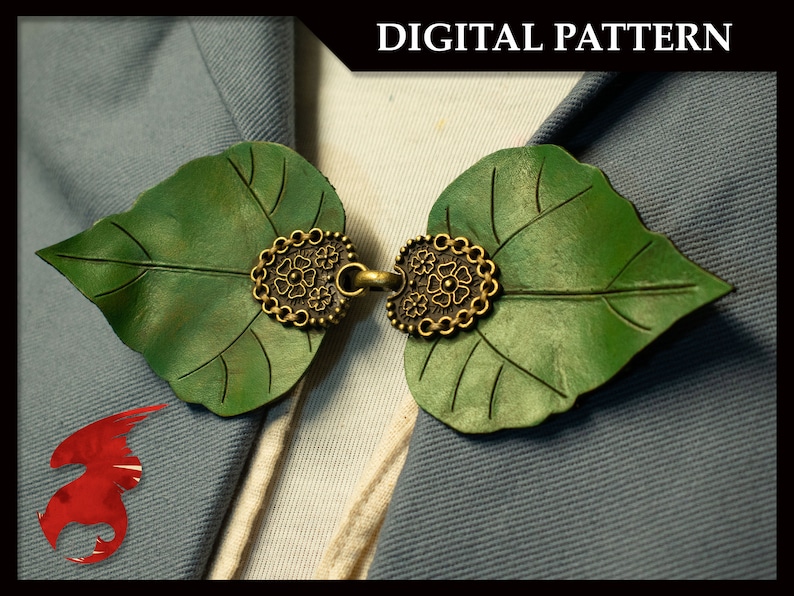 Leather Leaf Decorations image 1