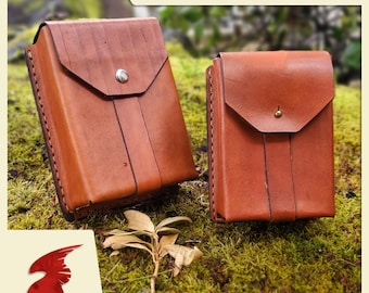 DIGITAL PATTERN: Leather Belt Box Pouch
