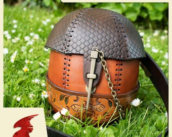 DIGITAL PATTERN: Leather Acorn Crossbody Bag