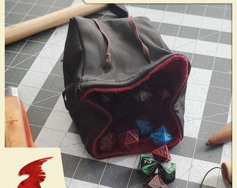 DIGITAL PATTERN: Leather Dice Pouch