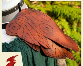 DIGITAL PATTERN: Druid Bark Pauldron