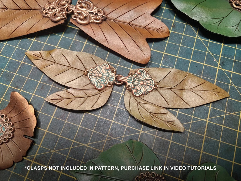 Leather Leaf Decorations Bild 8