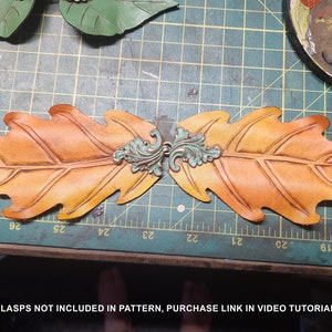 Leather Leaf Decorations Bild 6