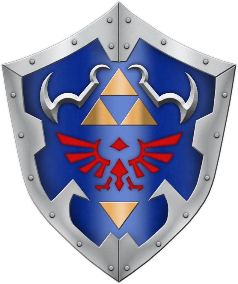 Hylian Shield Blueprint PDF | Etsy