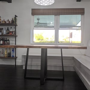 Industrial Style Metal Steel Tapered Table Base
