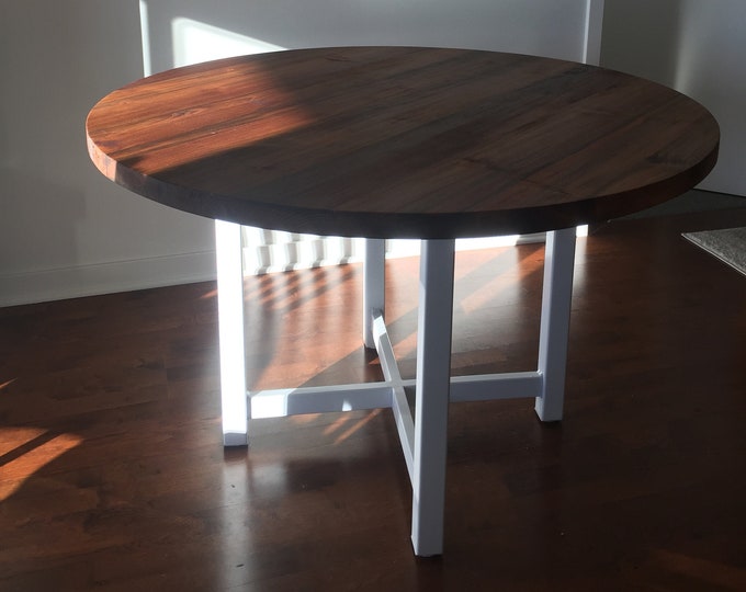 Steel Trestle Style Table Frame/Base - Any Size/Color