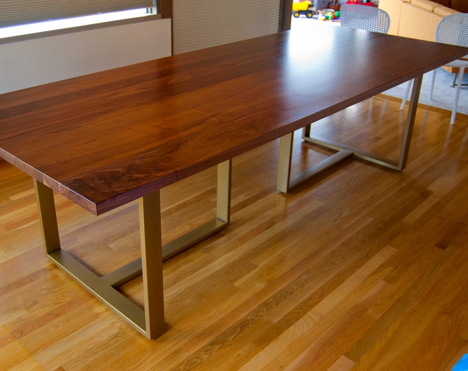 Industrial Steel T-Shaped Style Metal Table/Desk Legs - Any Size/Color!!