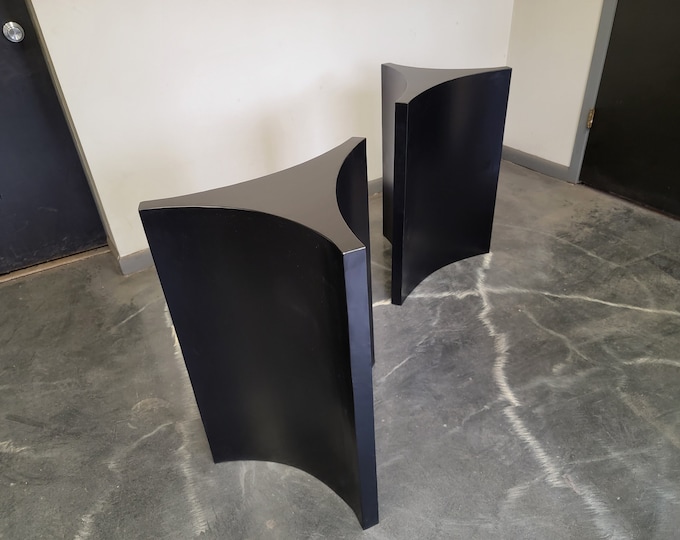 Metal Table Base ROLLED COLUMN STYLE - Any Size/Color
