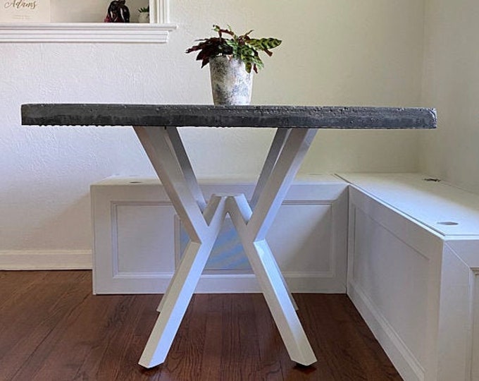 W-Style Metal Trestle Table Base - Any Size/Color