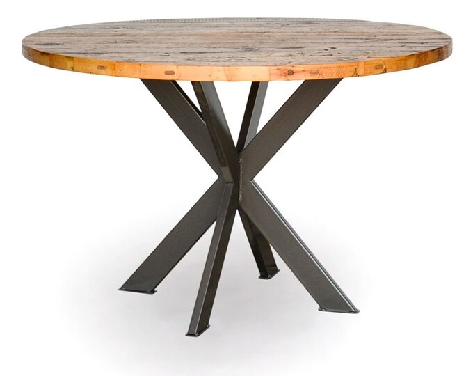 Metal Trestle Base, Cross-X Style - Any Size/Color