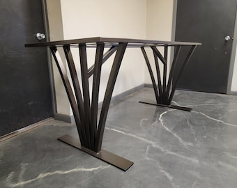 Tulip Style Metal Table Base - Any Size/Color