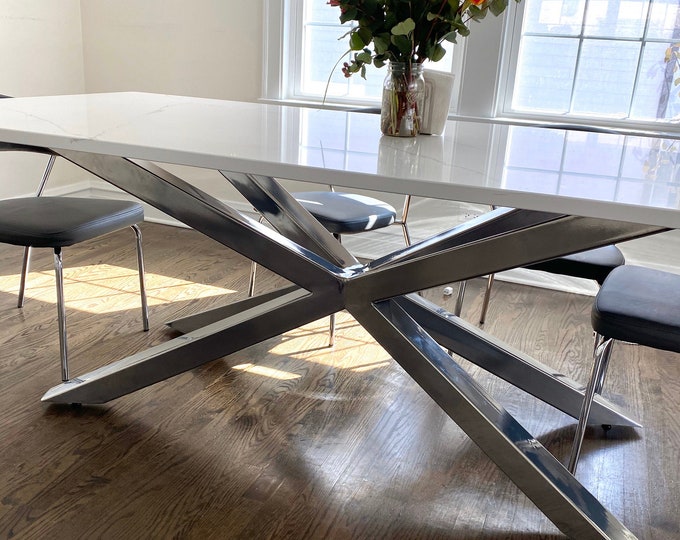 Metal Table Base, Spider Style - Any Size/Color