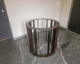 Metal Table Base PILLAR STYLE - Any Size/Color
