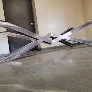 Metal Table Base, Diamond Spider Style - Any Size/Color