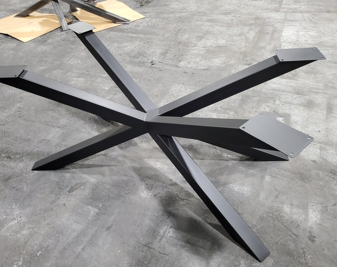 Metal Spider Style Table Base - Any Size/Color