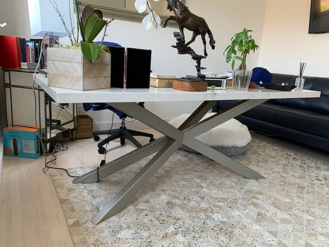 Metal Table Base Spider Style Any Size/color Etsy