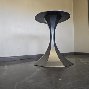 Octagon Tulip Style Metal Table Base - Any size/color!