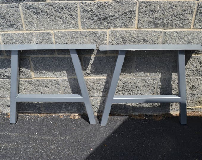 Metal Table Legs, A-Frame Style - Any Size and Color!