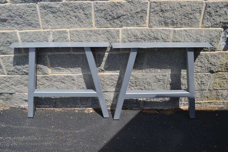 Metal Table Legs Aframe Style Any Size and Color Etsy