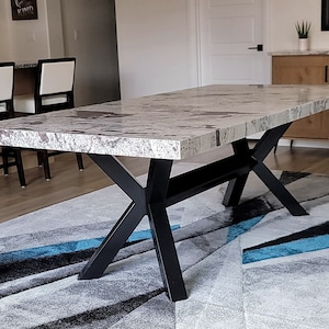 MODIFIED SPIDER BASE, Metal Table Frame - Any Size/Color