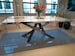 Criss Cross Style Metal Table Base - Any Size/Color