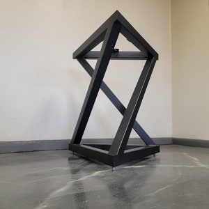 Triangular Z-Shaped Metal Trestle Base - Any Size/Color