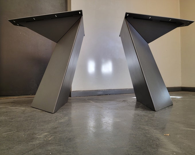 Metal Table Base ARCHITECTURAL STYLE - Any Size/Color