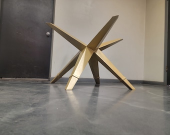 Star Shaped Metal Table Base - Any Size/Color