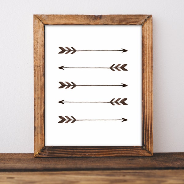Arrow Print - Etsy