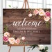 Rustic Graduation Party Welcome Sign, Graduation Welcome Sign, Grad ...