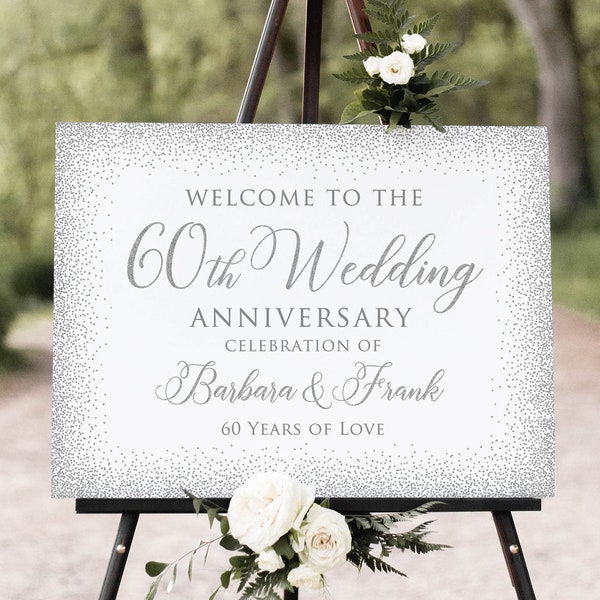 60th Anniversary Decorations - Etsy