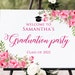 Hot Pink Graduation Party Welcome Sign, Fuchsia Pink Graduation Welcome ...