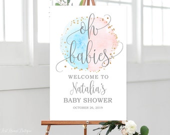 Twin Baby Shower Etsy