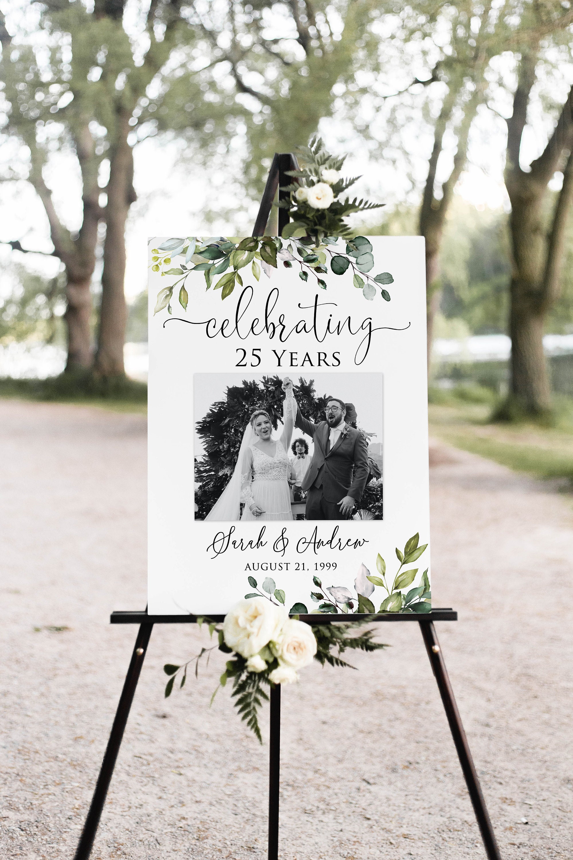 Celebrating 25 Years, Photo Anniversary Welcome, 25th Anniversary