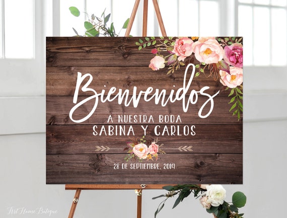 Bienvenidos Spanish Welcome Bienvenidos Sign Kitchen Decor -  Norway