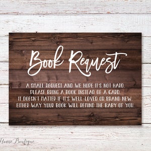 Apportez un livre au lieu d'une carte, Apportez un livre encart pour baby shower, Carte de demande de livre, #BS25, #BS26, #BS27, #BS29, #BS94, #BS236, #BS259