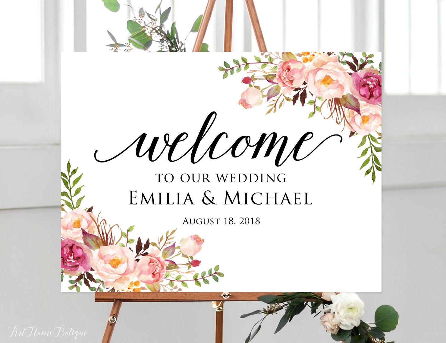 Find Your Seat Wedding Sign, Welcome Sign, Wedding Decor, Wedding Sign –  Thistle and Lace Designs